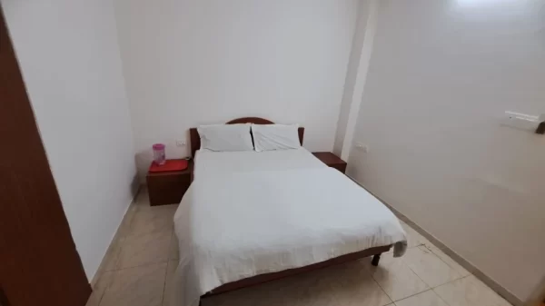 room with double bed